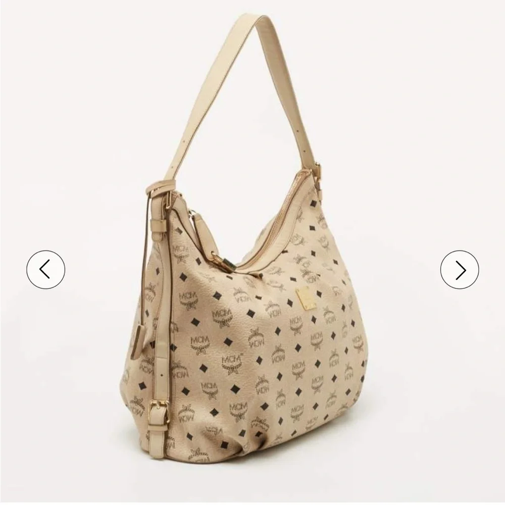 1813 MCM Tan Shoulder Bag